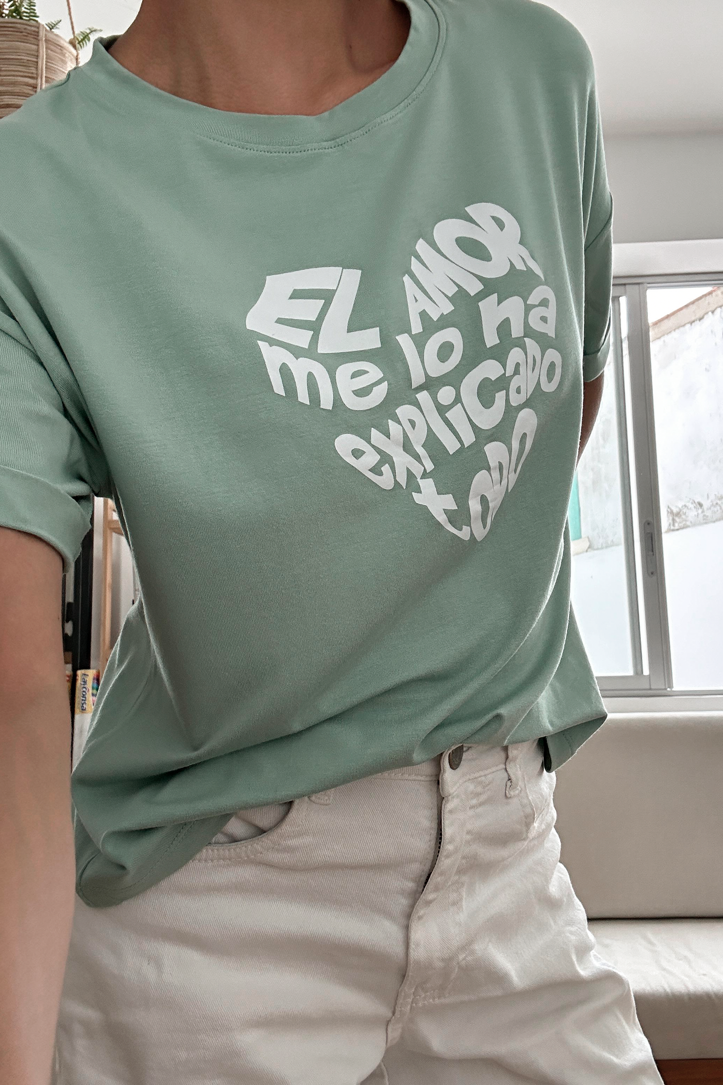 Polo Amor color verde