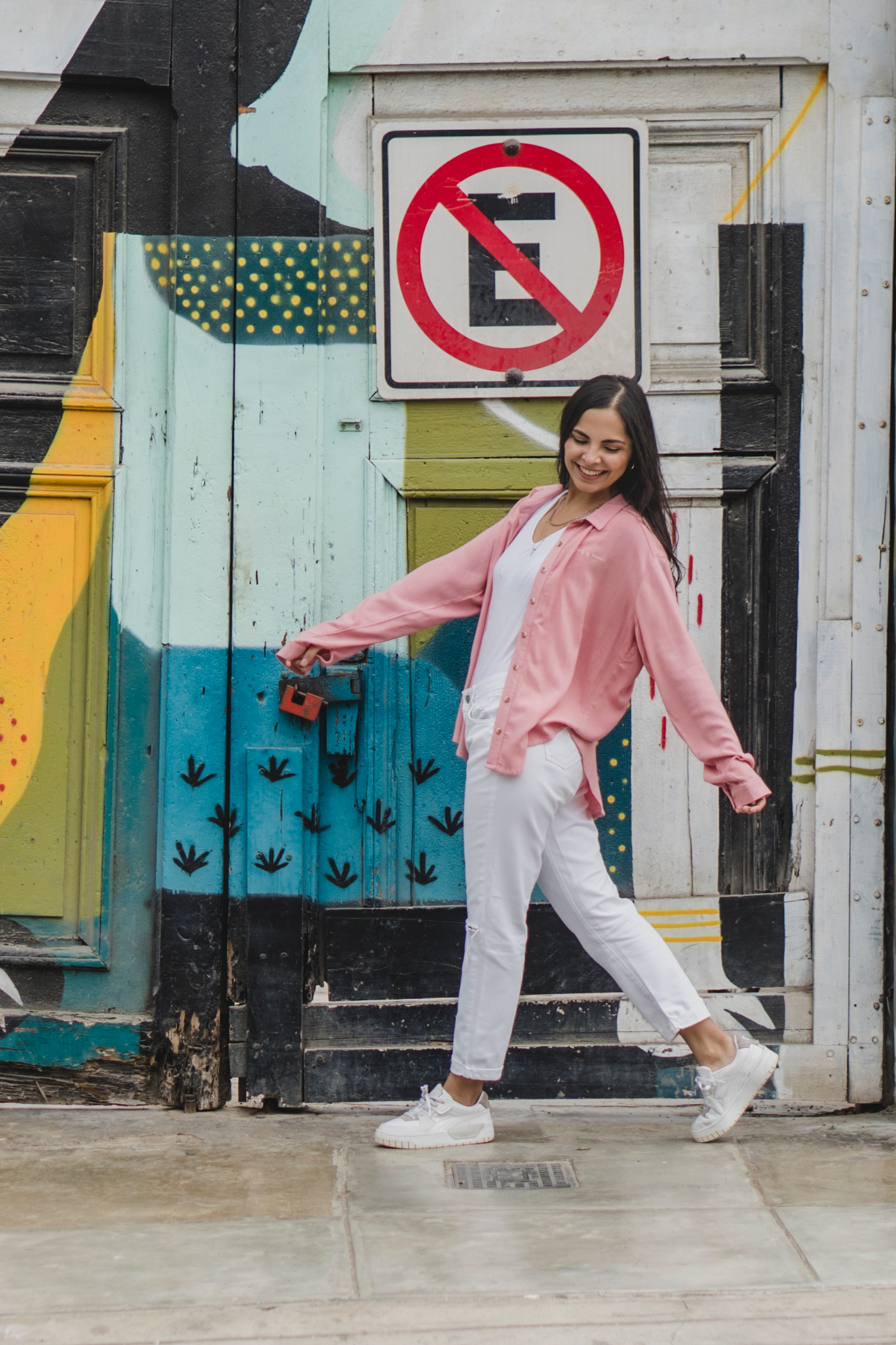 Blusa Paz y bien rosado