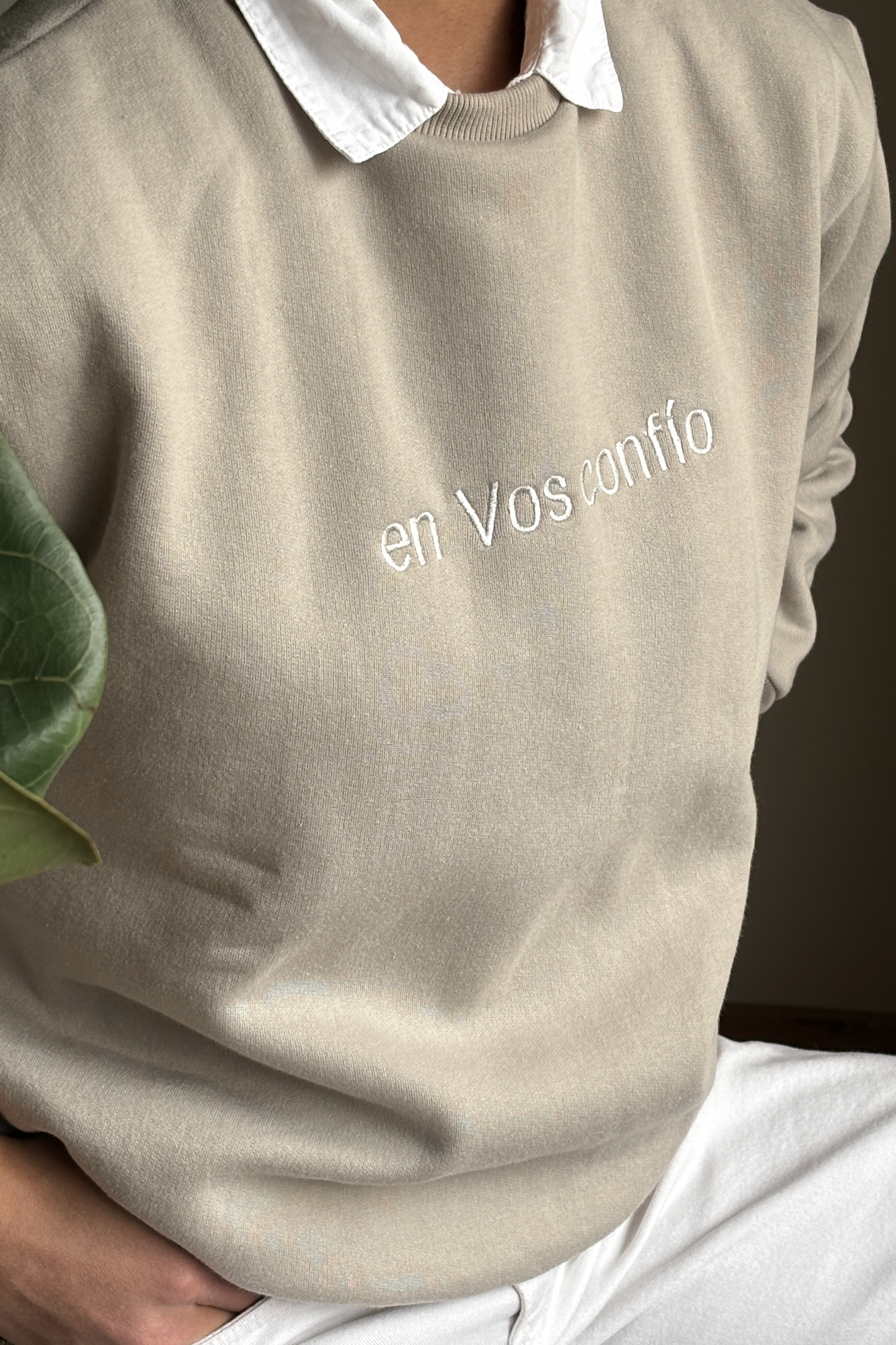 Polera En Vos Confío ploma